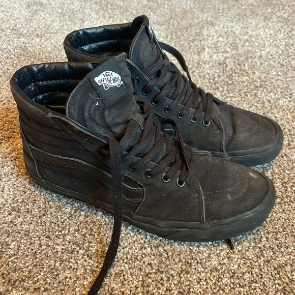 Vans Men's Black High-Top Sneakers - Picture 3 of 8